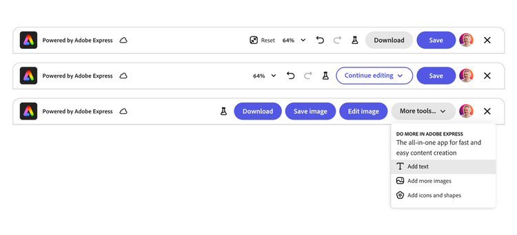 Workflow Tethering Export Options