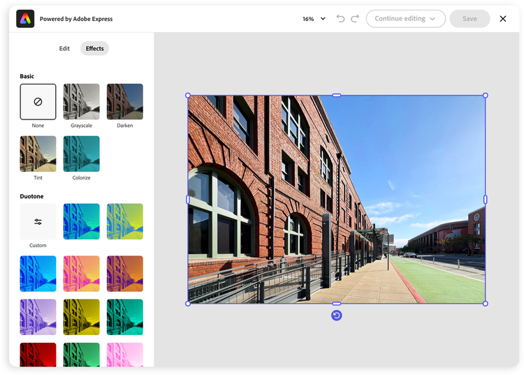 Edit Image V2 new experience