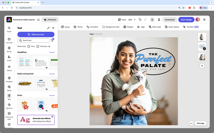 Workflow Tethering - Full Editor