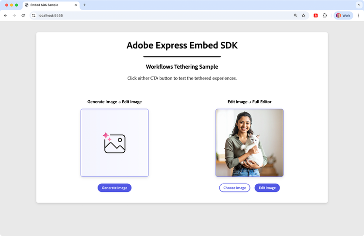 Workflow Tethering tutorial